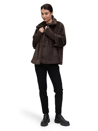 BETTY BARCLAY | Chaqueta de aspecto de piel | 